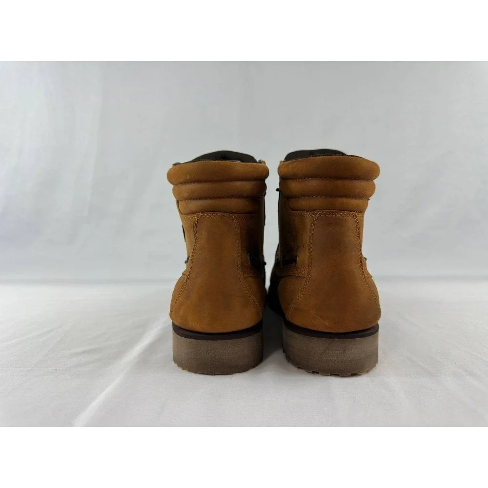 Timberland Oakwell 7 Eye Moc Toe Rust Nubuck Boots Men's Size 9